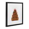 Stupell Industries Stacked Luggage with Floral Handbag Framed Print Under Glass, design by Amanda Greenwood